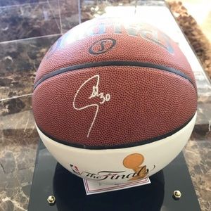 Stephen Curry Signed Basketball With Authenticity